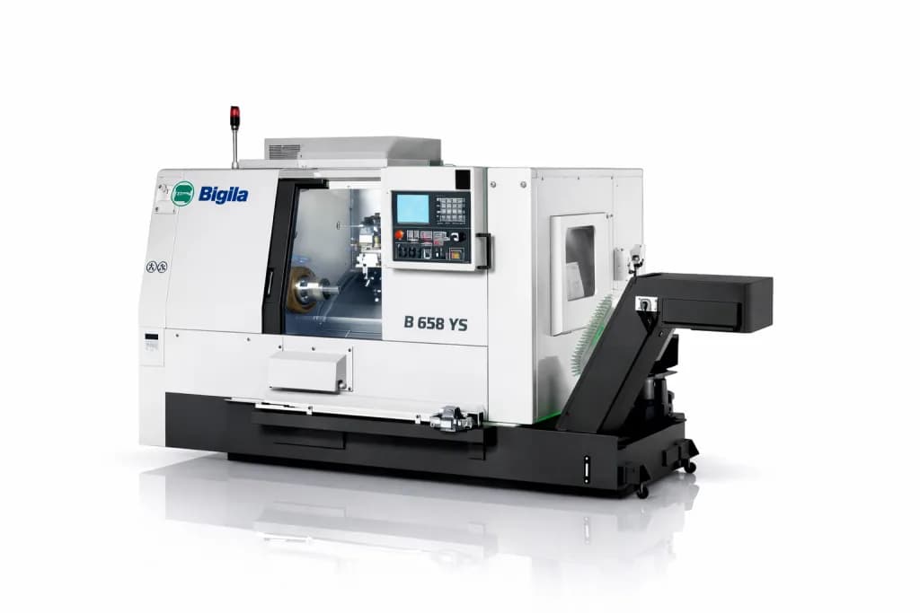 BIGLIA B 658 Y, Y- & C-Achse · AGW bei UYAR Präzisionstechnik